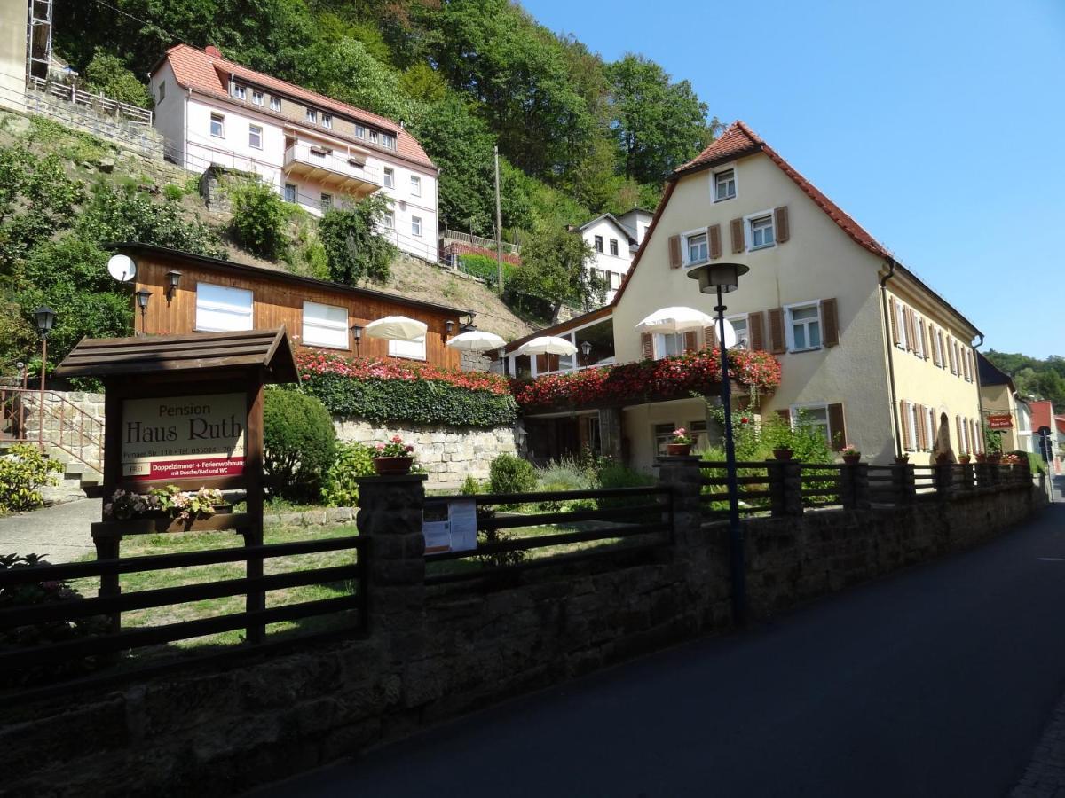 Pension Haus Ruth - Gartenhaus Stadt Wehlen Esterno foto